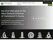 Tablet Screenshot of kiwichamber.com